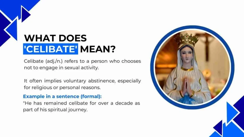 Celibate Meaning