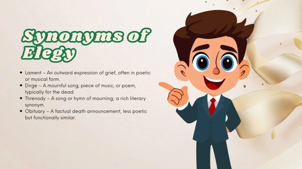 Elegy Meaning 