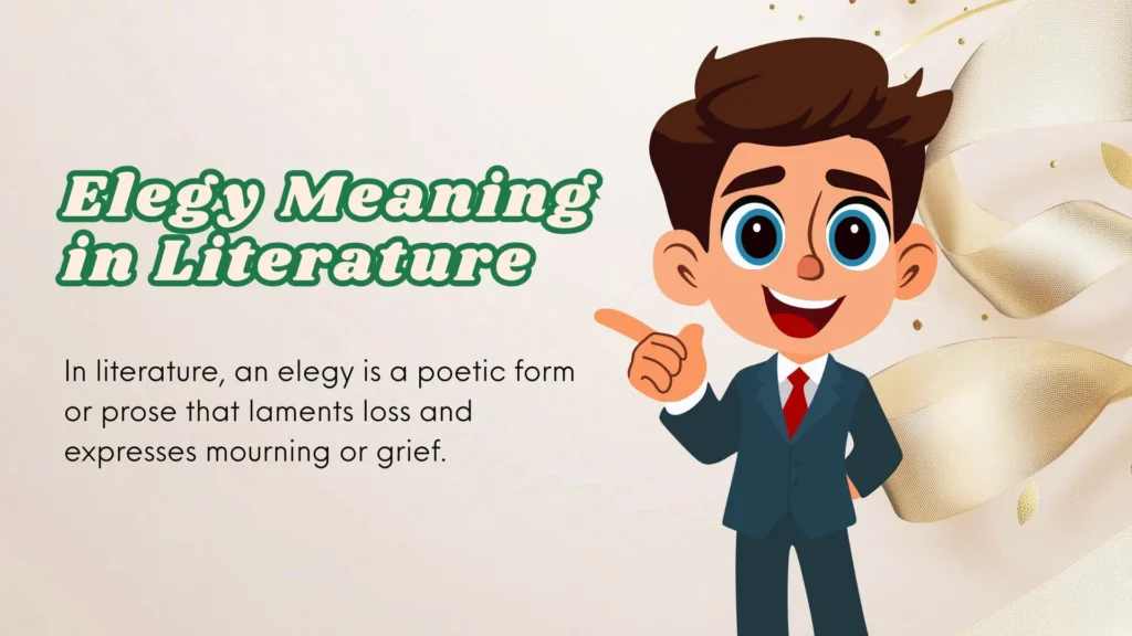 Elegy Meaning 