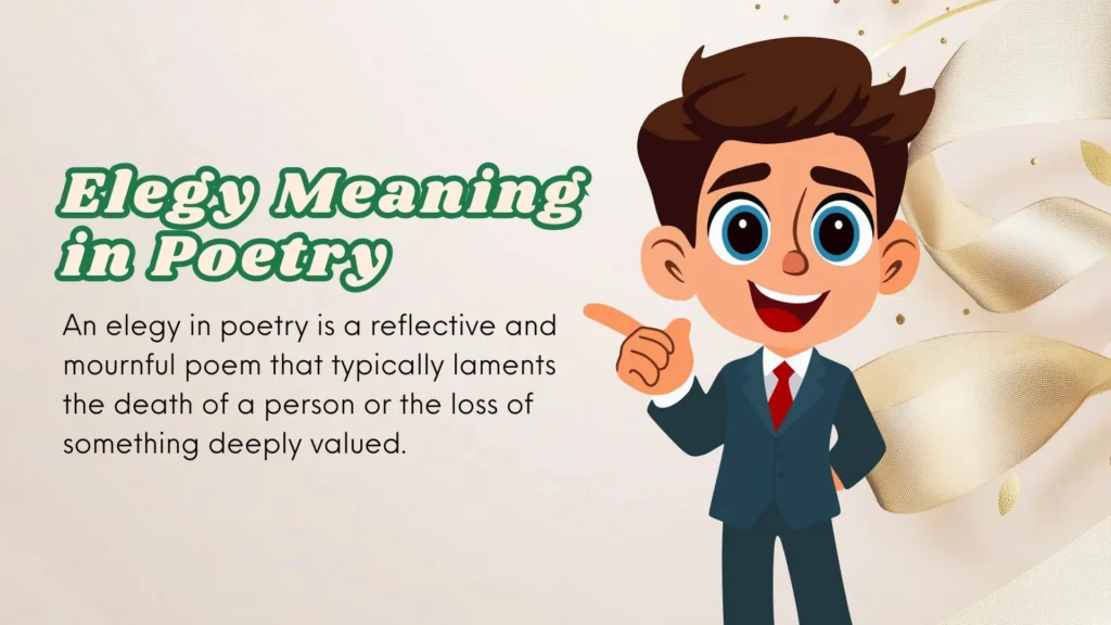 Elegy Meaning