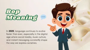 Bop Meaning