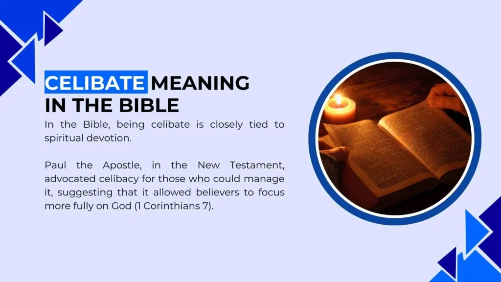 Celibate Meaning in the Bible