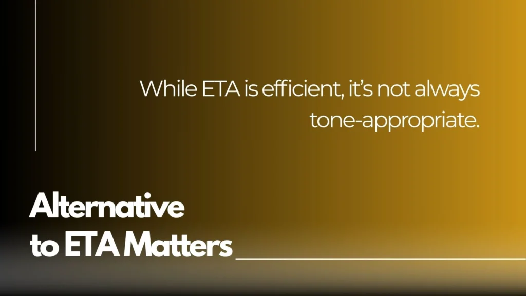 ETA Meaning 
