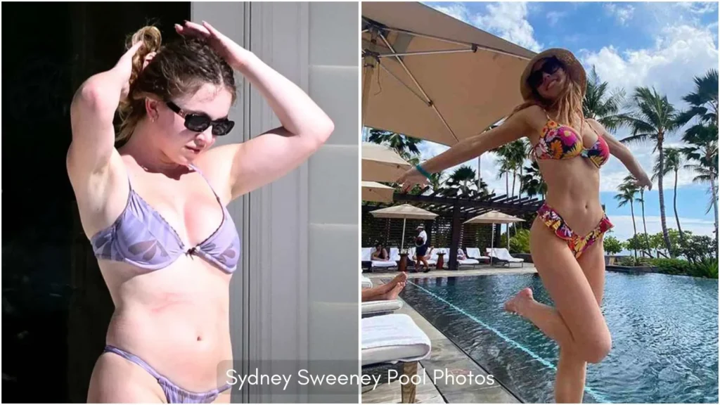 Sydney Sweeney Pool Photos