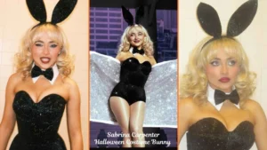 Sabrina Carpenter Halloween Costume Bunny 2025