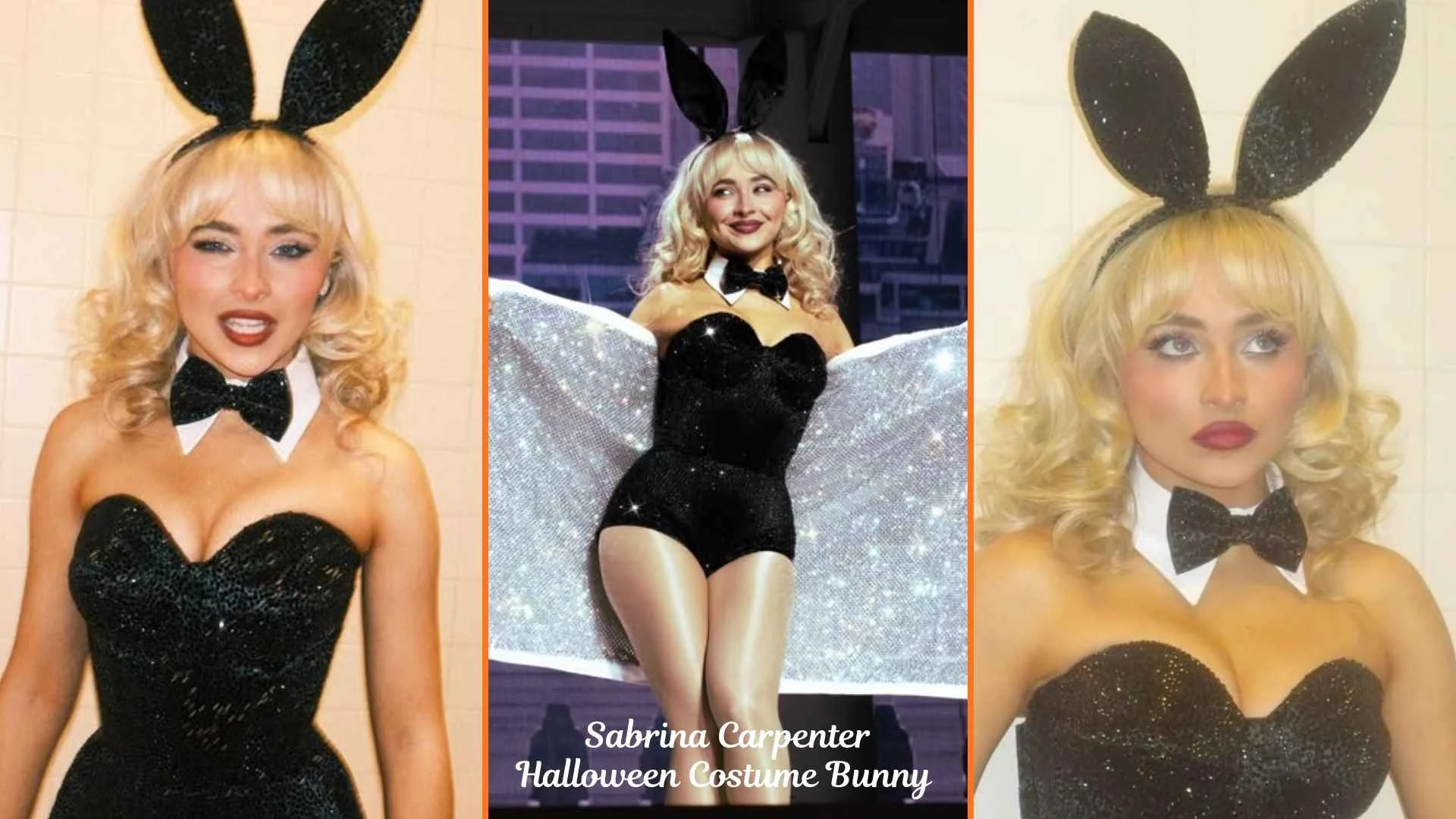 Sabrina Carpenter Halloween Costume Bunny 2025