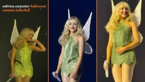 sabrina carpenter halloween costume tinkerbell