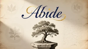 What Does Abide Mean