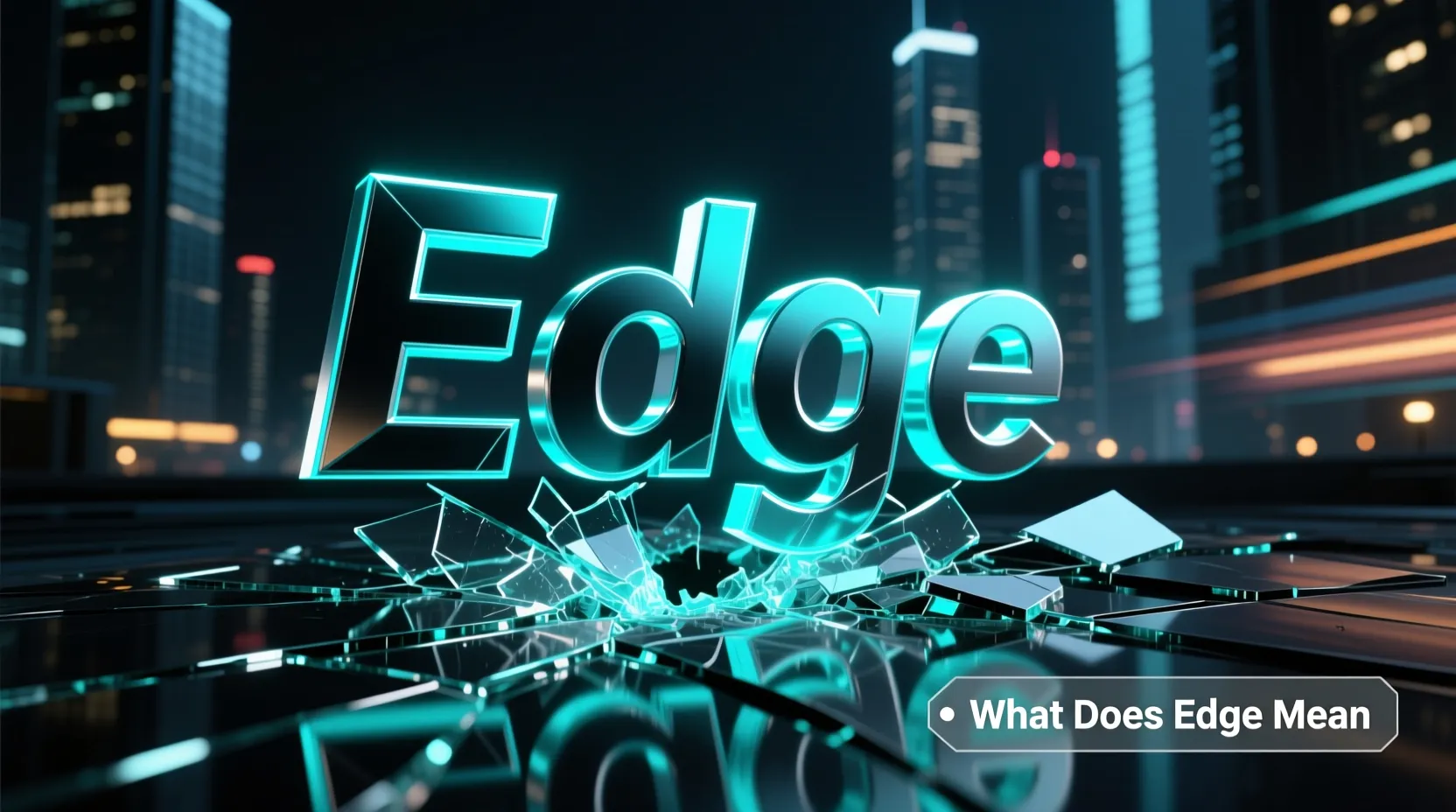 What Does Edge Mean