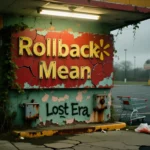 What Does Rollback Mean Walmart
