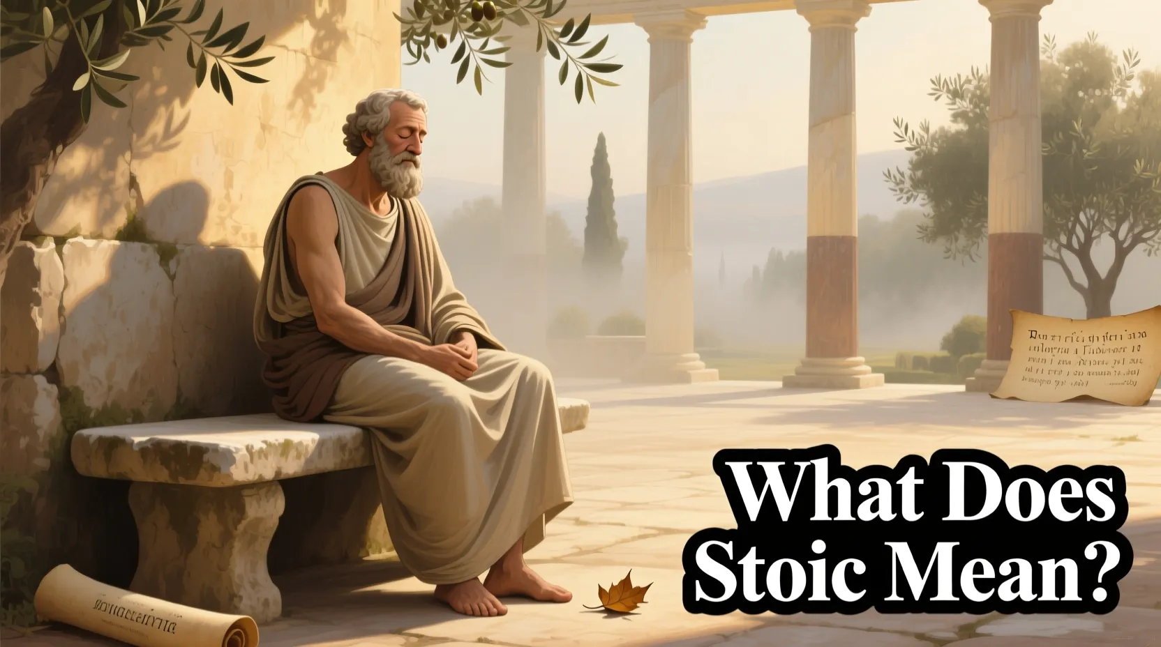 What Does Stoic Mean