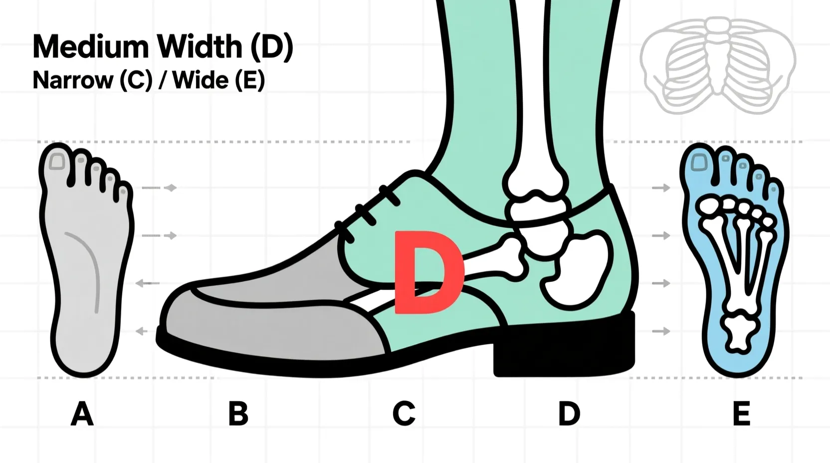 What Does D Mean in Shoe Size