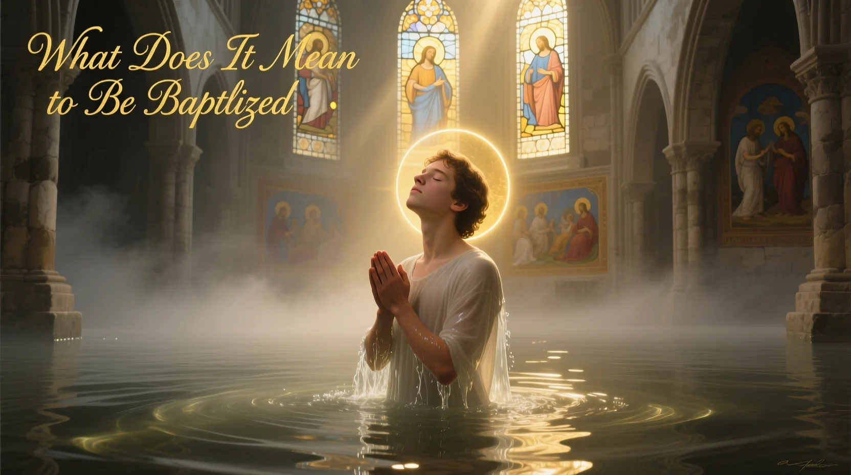 What Does It Mean to Be Baptized