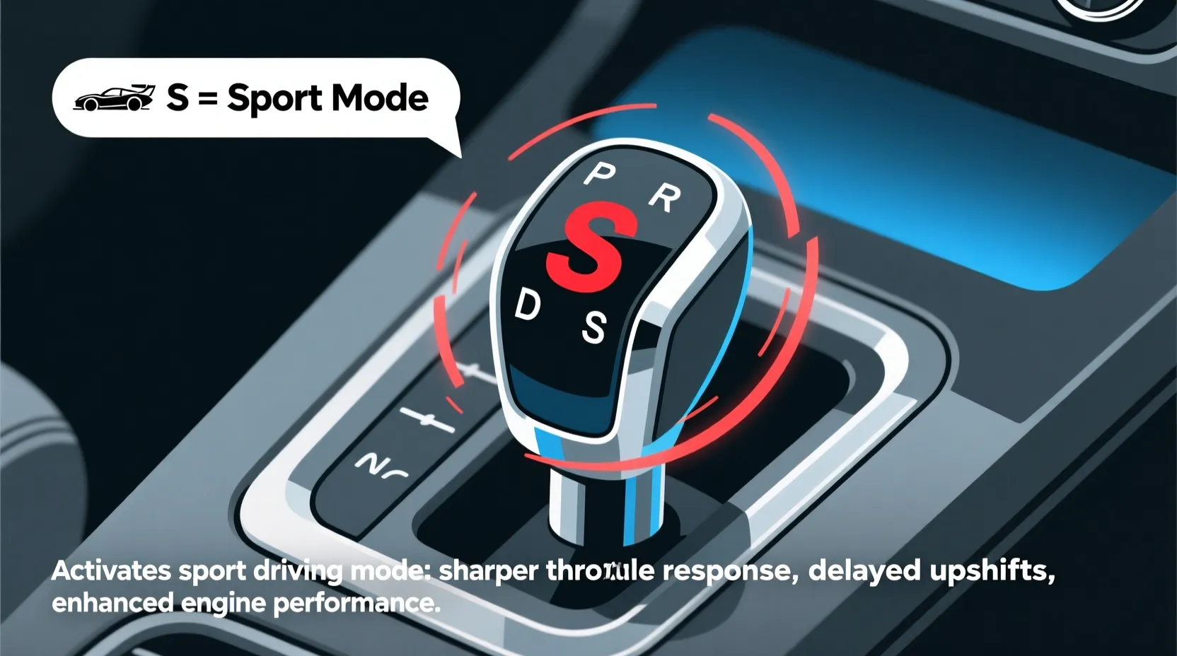 What Does the “S” Mean on a Gear Shift