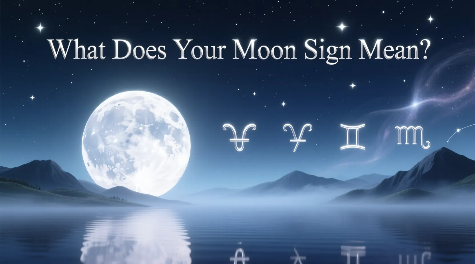 What Does Your Moon Sign Mean